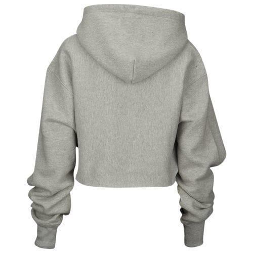 cut off hoodie women's