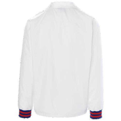 champion white coach jacket