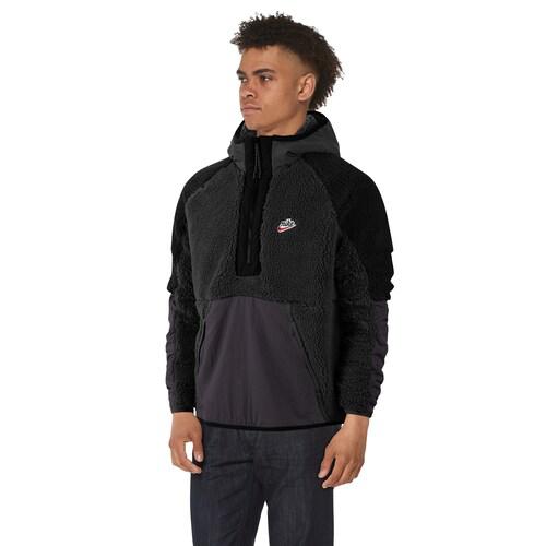 nike sherpa half zip