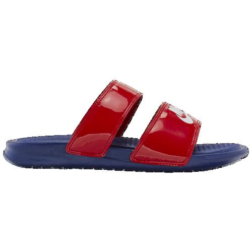 nike duo slides red