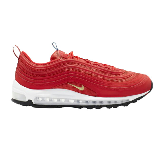 春夏新色 取寄 ナイキ スニーカー メンズ エアマックス 97 シューズ Nike Men S Air Max 97 Challenge Red Metallic Gold White Black ジェットラグ店 超人気 Siakad Smkislam1blitar Sch Id