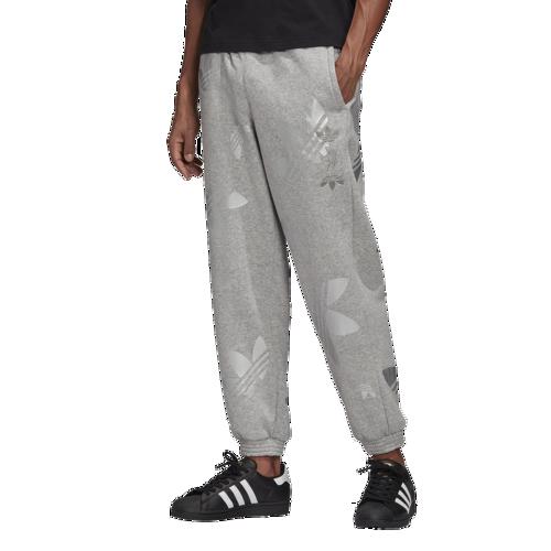 silver adidas pants