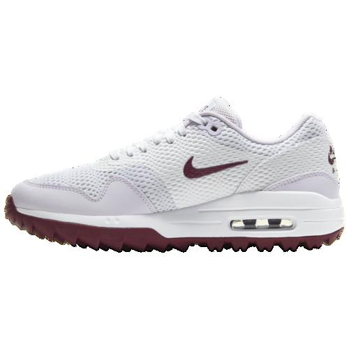 国際ブランド 取寄 ナイキ レディース エア マックス 1 G ゴルフ シューズ Nike Women S Air Max 1 G Golf Shoe White Villain Red Barely Grape 人気絶頂 Zoetropo Com Ar