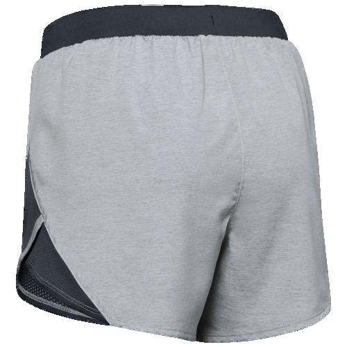 取寄 アンダーアーマー レディース 熱気歯車 ハエ バイ 2 0 猿股 Underarmour Women S Heatgear Fly By 2 0 Shorts Anthracite Heather Reflective 送料無料 Restaurant Valentino De
