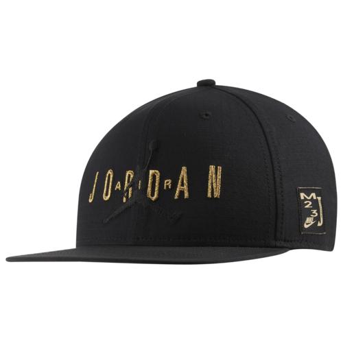jordan cap schwarz gold