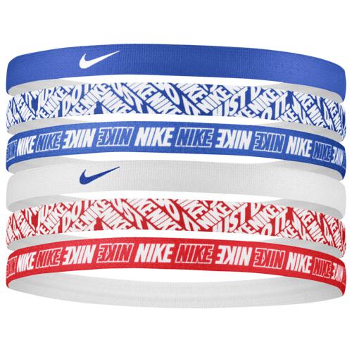 取寄 ナイキ レディース プリンテッド トレーラーヘッドサンチュール Nike Women S Printed Headbands Game Royal White Red 貨物輸送無料 Atkisson Com