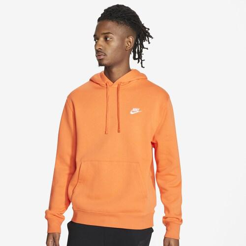 激安直営店 パーカー Men S Nike フーディ プルオーバー クラブ メンズ パーカー 取寄 ナイキ Club White Orange Electro Orange Electro Hoodie Pullover Kapili Na Com