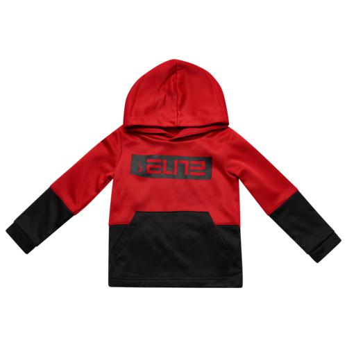 取寄 ナイキ パーカー ボーイズ 童 サーマ エリート Po フー機会 ボーイズ 男の子 トドラー Nike Boys Therma Elite Po Hoodie Boys Toddler University Red Black 送料無料 Nike ナイキ お召 ファッション 商標