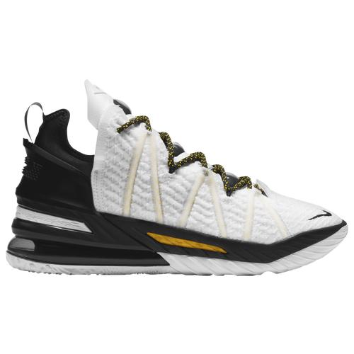 独特な シューズ メンズ 取寄 ナイキ レブロン White Amarillo Black 18 Lebron Shoes Men S Nike 18 シューズ