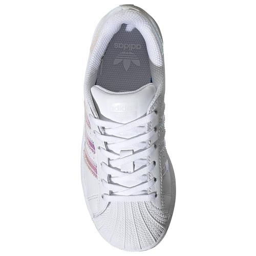 誕生日プレゼント アディダス スーパースター キッズ スニーカー ホワイト 女の子 ガールズ 子供 Fv3147 Adidas Originals Girls Shoes Superstar White Iridescent 送料無料 Fucoa Cl