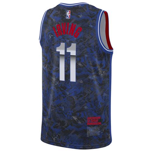 取寄 ナイキ メンズ Nba より出す 続もの セーター ブルックリン ネッツ Nike Men S Nba Select Series Jersey ブルックリン ネッツ Nba Brooklyn Nets Kyrie Irving Rush Blue Roy Marchesoni Com Br