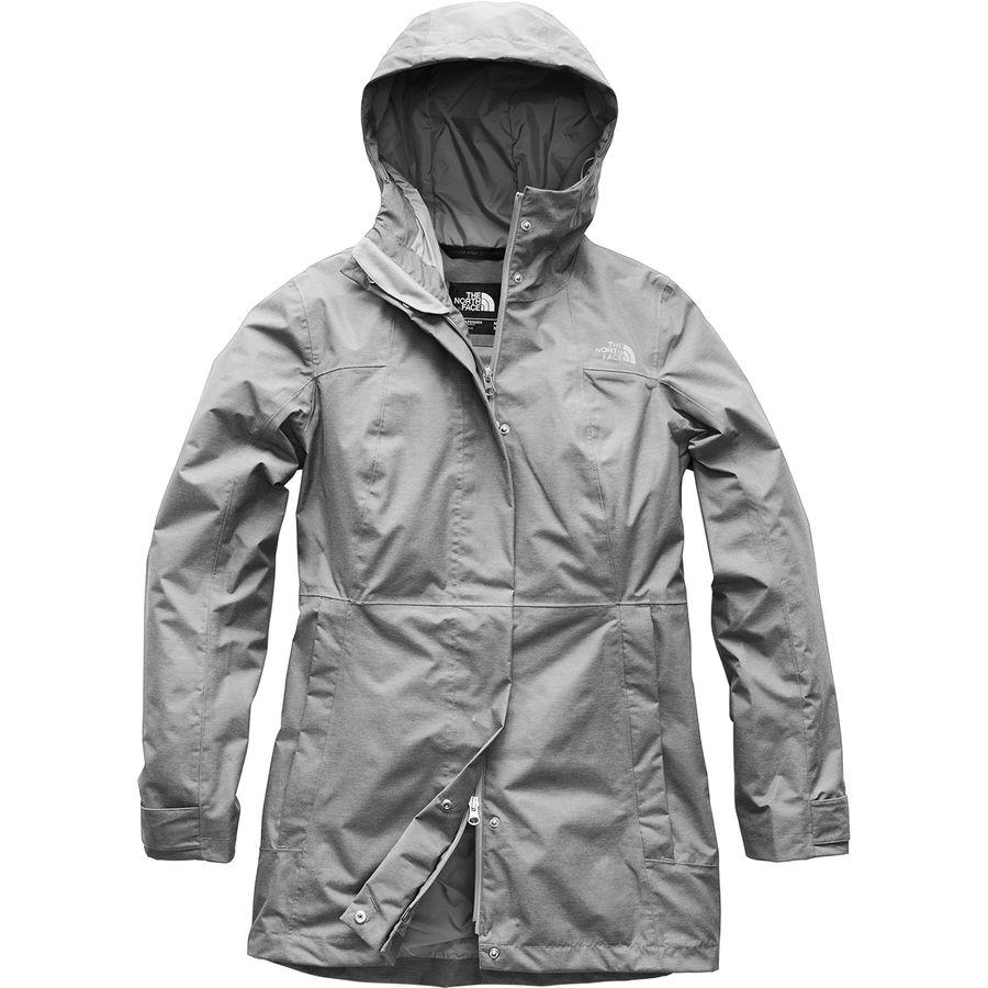 north face women's trench coat