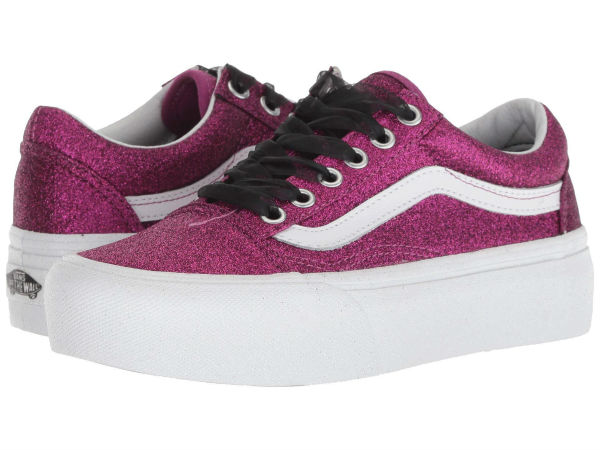 glitter vans men