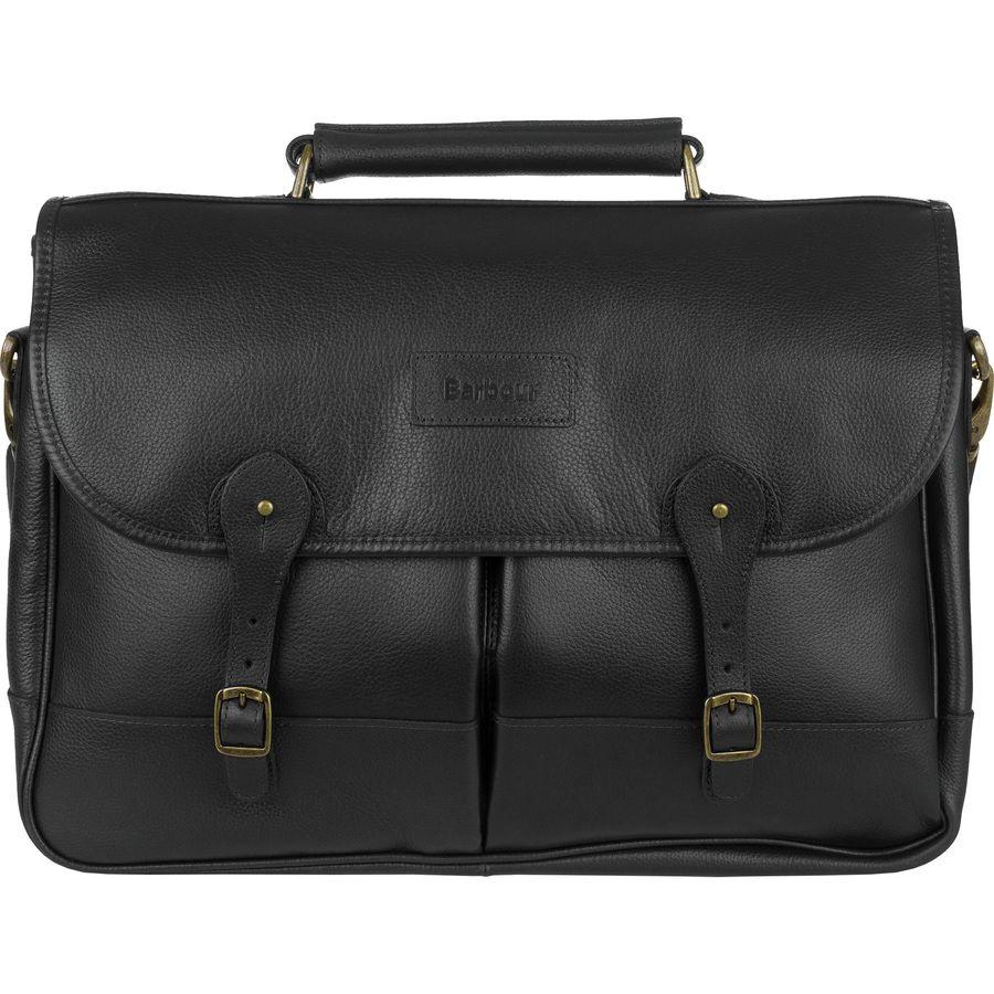 barbour briefcase