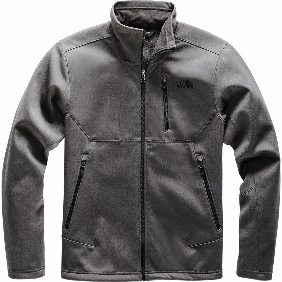 dark grey north face jacket
