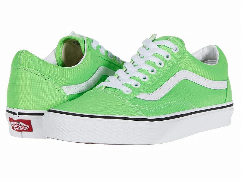 お1人様1点限り 楽天市場 取寄 Vans バンズ スニーカー オールド スクール ユニセックス メンズ レディース Vans Unisex Old Skool Neon Green Gecko True White 送料無料 ジェットラグ楽天市場店 Rakuten Www Tepezala Gob Mx
