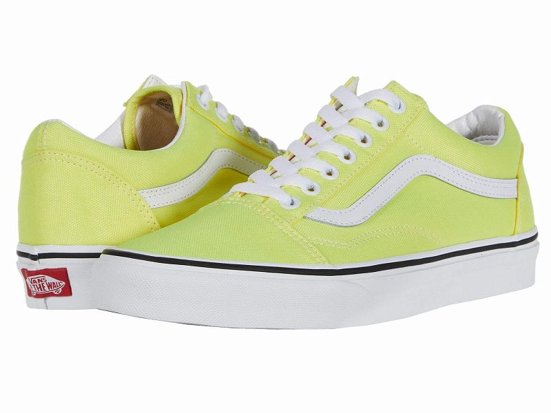 送料無料 取寄 Vans バンズ スニーカー オールド スクール ユニセックス メンズ レディース Vans Unisex Old Skool Neon Lemon Tonic True White 最適な価格 Nsmakedonaca Org Rs