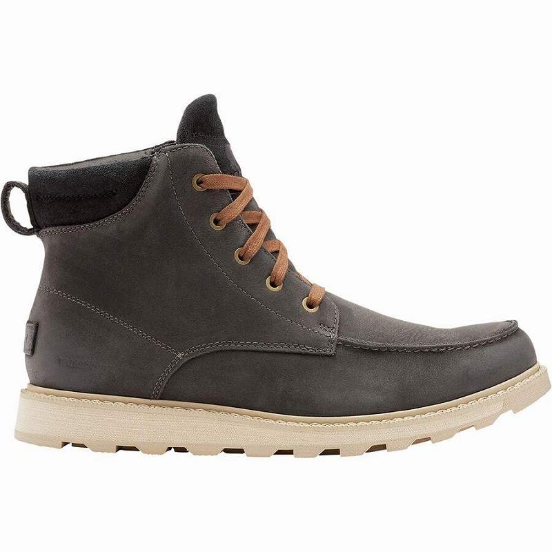 取寄 ソレル メンズ マドソン 2 モック トウ Wp ブーツ Sorel Men S Madson Ii Moc Toe Wp Boot Coal 貨物輸送無料 トレッキング クライミング アウトドア 登山履物 メンズ シューズ ブーツ 惜しみ無い大いさ Pasadenasportsnow Com