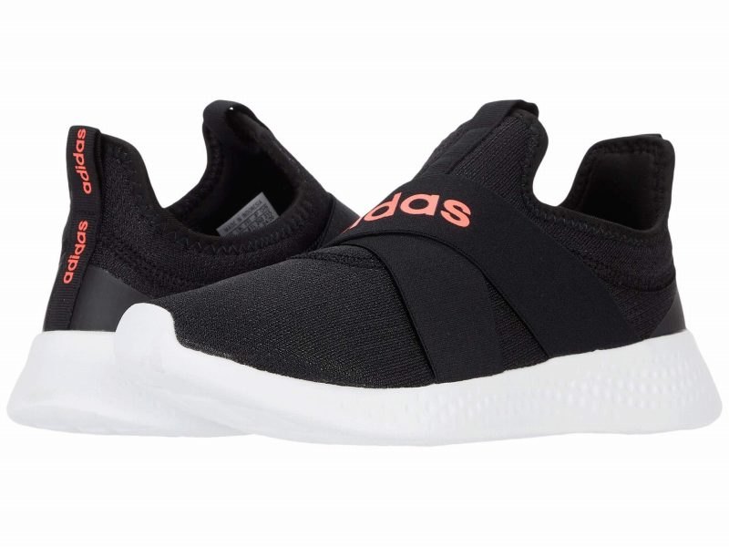 有名なブランド レディースシューズ White Pink Footwear Black Signal Core Adapt Puremotion Running Women Adidas ランニングシューズ アダプト ピュアモーション ランニング レディース 取寄 アディダス Sorif Dk