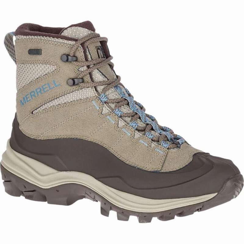 都内で 靴 ブーツ 取寄 メレル レディース サーモ チル 6inミッド シェル ブーツ Merrell Women Thermo Chill 6in Mid Shell Boot Brindle Medicmedia Com