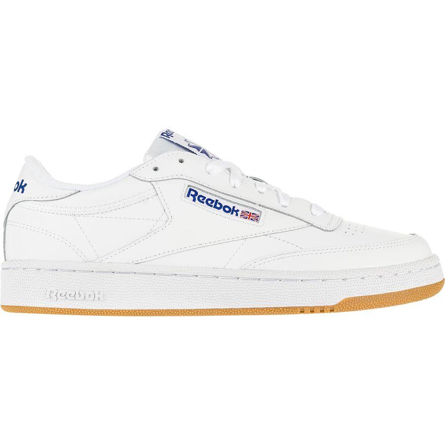 超人気 C Club Men S Reebok スニーカー C85 クラブ メンズ 取寄 リーボック 85 Int White Royal Gum Sneaker Rbe001x Introy Rashiastrologer Com
