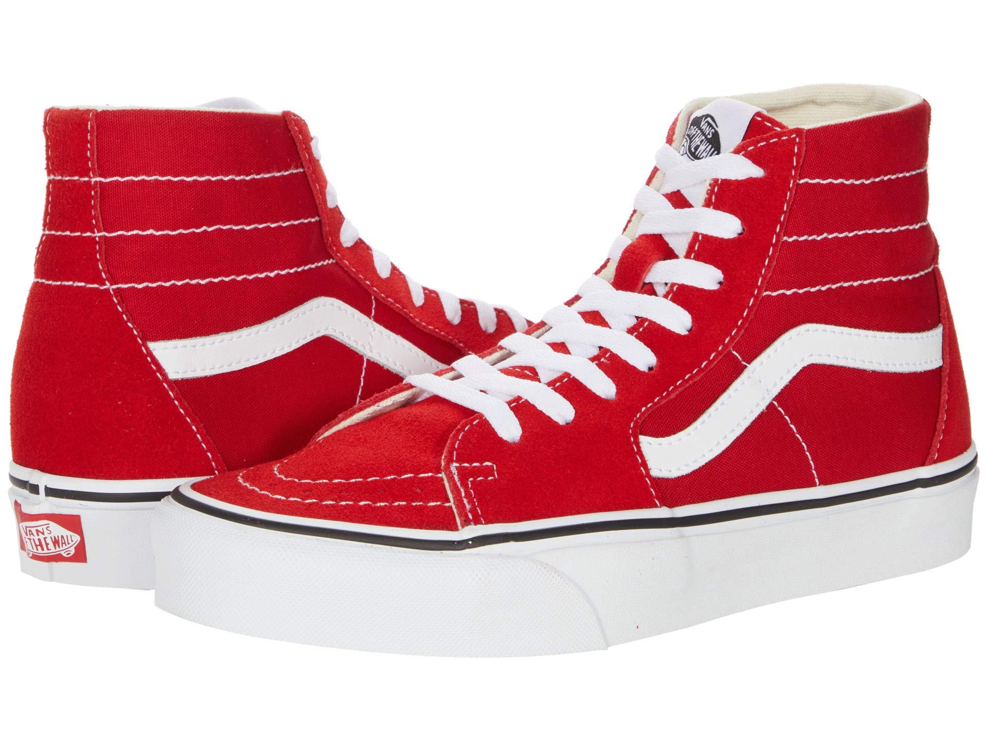 正規激安 楽天市場 取寄 Vans バンズ スニーカー スケート ハイ Tapered ユニセックス メンズ レディース Vans Unisex Sk8 Racing Red True White ジェットラグ楽天市場店 欠品カラー再入荷 Www Thehairstudio Ca