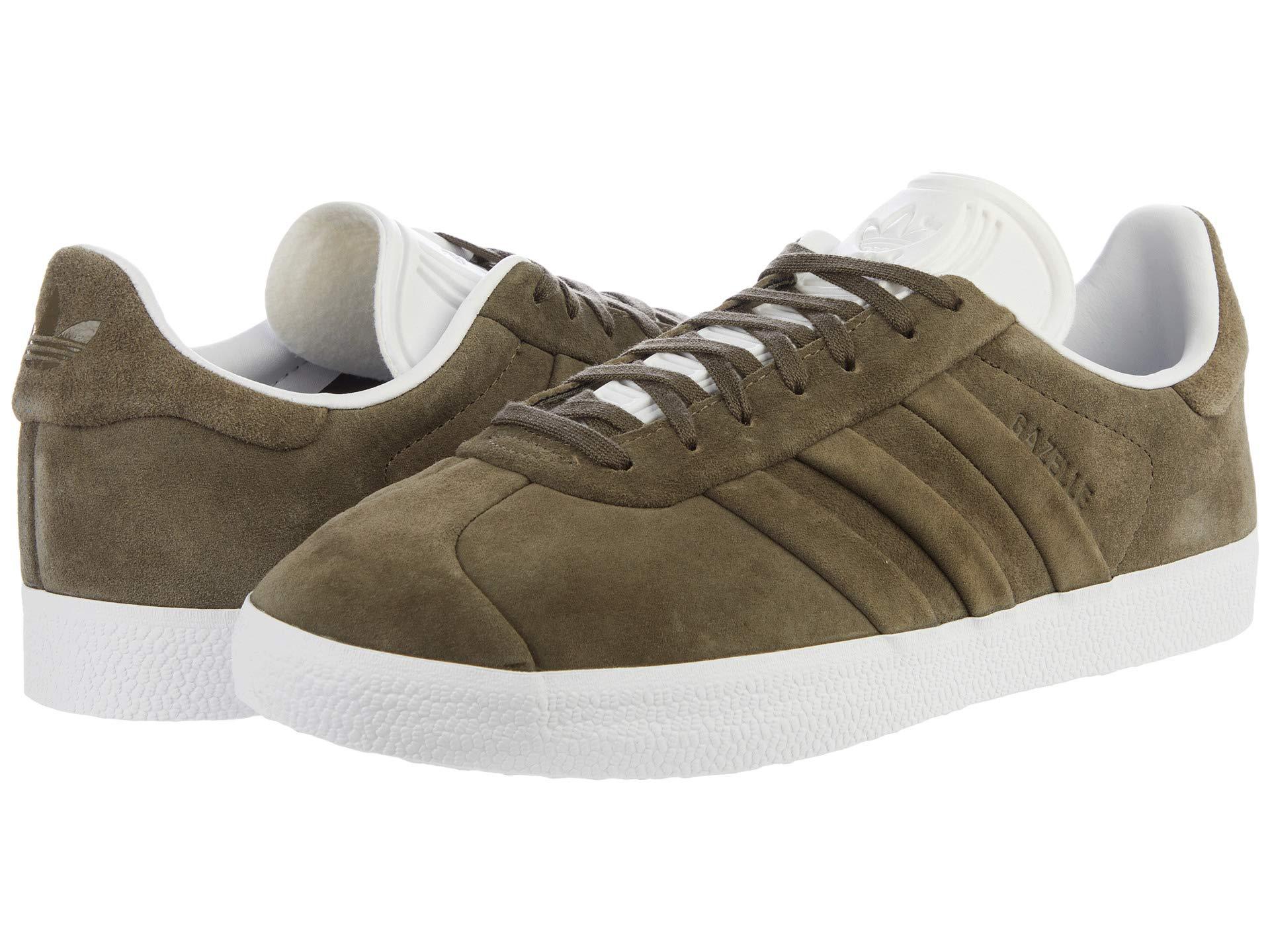 残りわずか スニーカー オリジナルス 取寄 アディダス メンズ White Branch Branch Footwear Turn And Stitch Gazelle Originals Adidas Men S Originals Adidas ターン アンド ステッチ ガゼル Tarotreikiworld Com