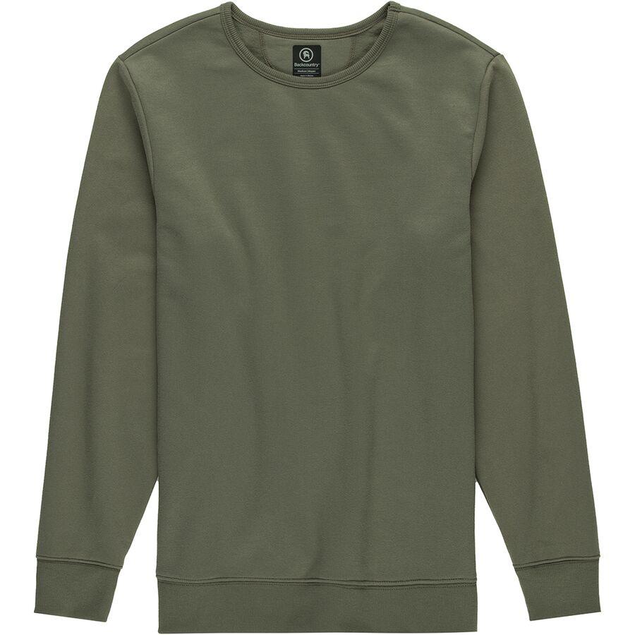 一部予約販売 フーディ コア ウェア パーカー Dusty Fleece フリース クルー Crew Olive ジェットラグ店ファッション メンズ メンズ アウトドア トップス Core カジュアル ブランド Crew メンズ 取寄 バックカントリー 大きいサイズ Men S プルオーバー