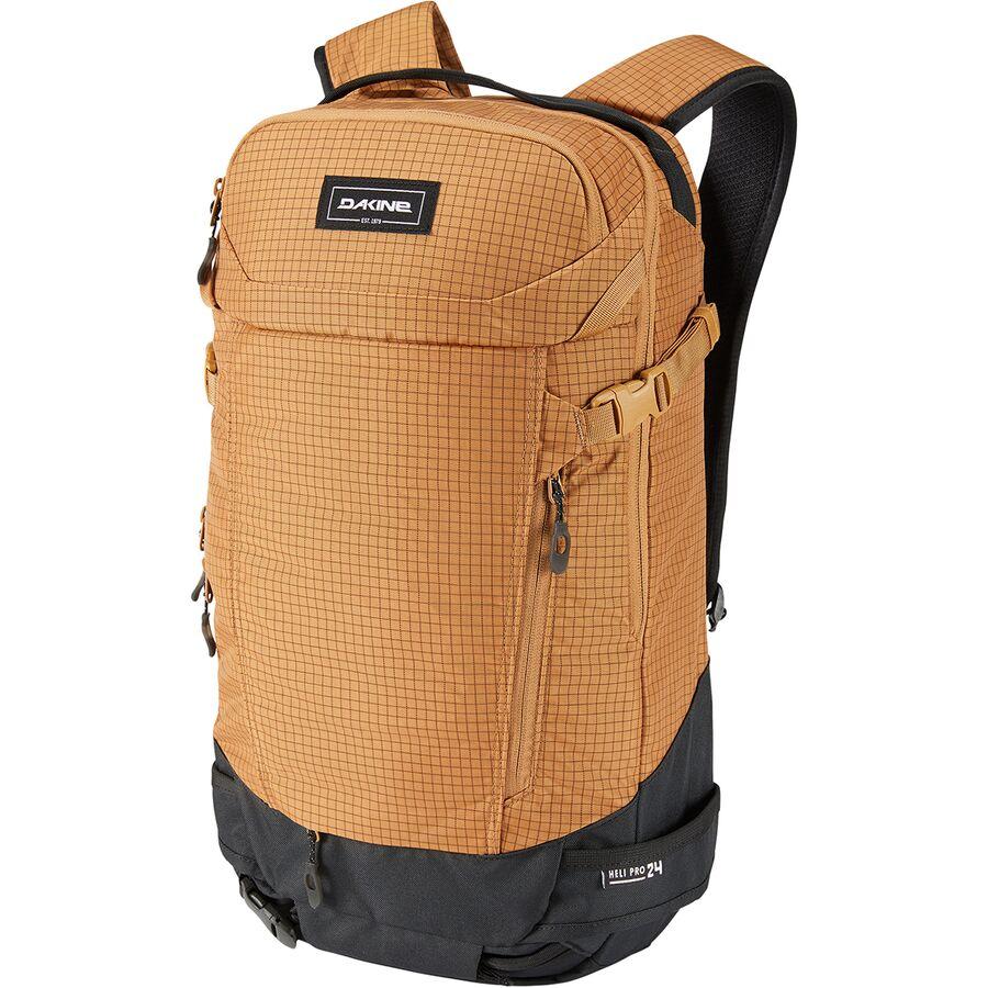 人気新品送無 デイパック ヘリ 鞄 Backpack Pro プロ バッグ 24l 24l Caramel ジェットラグ店ファッション プロ ユニセックス バッグ リュック Men S ストリート 旅行 Heli ブランド 24l 通勤 取寄 ダカイン 通学 Dakine リュックサック 自転車 バックパック