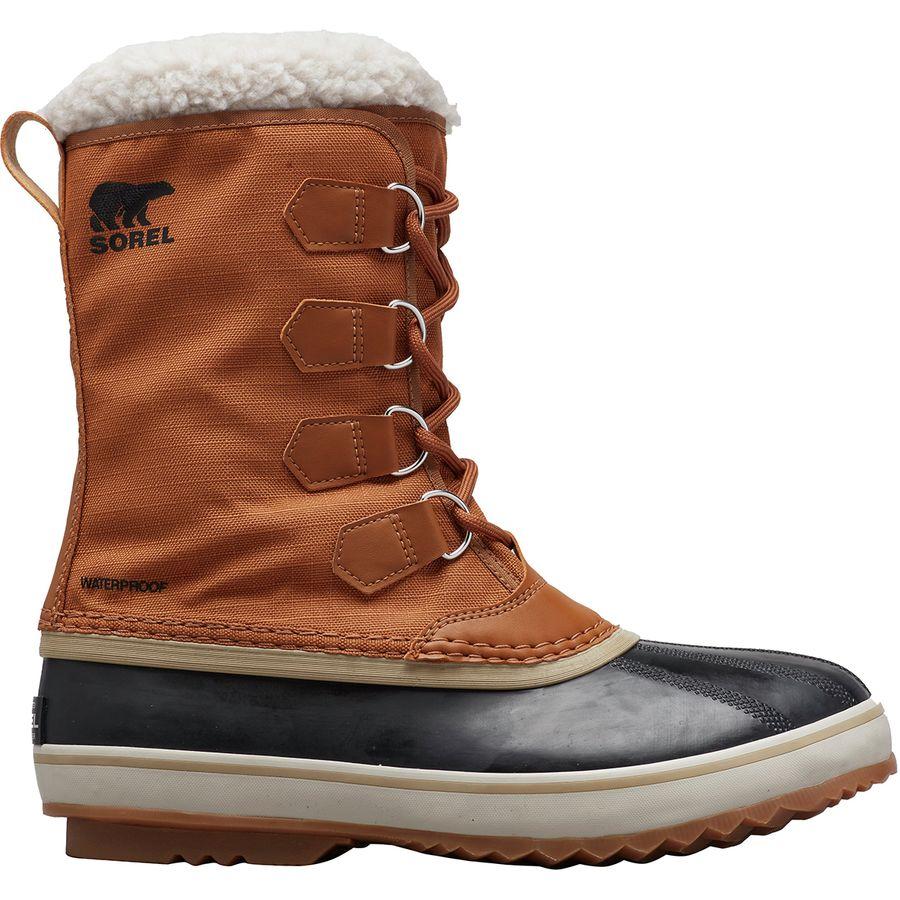 取寄 ソレル メンズ 1964小包み ナイロン ブーツ Sorel Men S 1964 Pac Nylon Boot Camel Brown Black 送料無料 トレッキング クライミング アウトドア 山登り履きもの メンズ シューズ ブーツ 事事しい大いさ Pasadenasportsnow Com