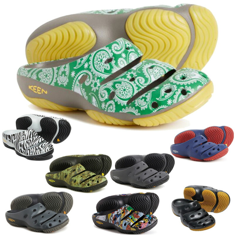 む*ー様 KEEN ヨギ アーツ サンダル CAFFE LATTE PAISLE KEEN YOGUI ARTS Caffe Latte Paisley 23SS-I（キーン ヨギー