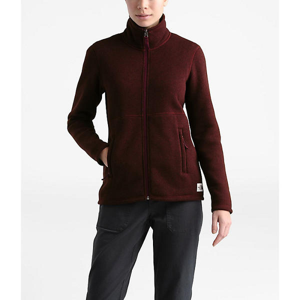 north face women's crescent full zip