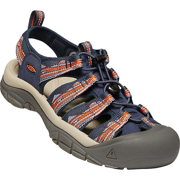 取寄 キーン メンズ ニューインターフェース エイチツー サンダル Keen Men S Newport H2 Sandal Navy Gold Flame 貨物輸送無料 Keen キーン サンダル メンズ 運動競技サンダル 商標 アウトドア 喋喋しい大きさ 山登り 非公式 表通 大きいサイズ Pasadenasportsnow Com