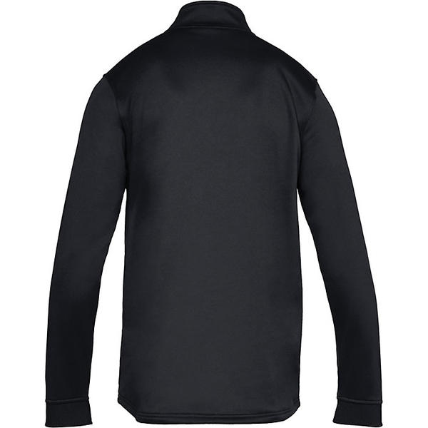 取寄 アンダーアーマー メンズ アーマー フリース 1 2 ジップ ピン Under Armour Men S Armour Fleece 1 2 Zip Top Black Black 貨物輸送無料 Geo2 Co Uk