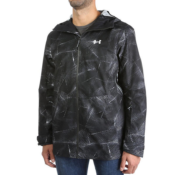 速くおよび自由な 取寄 アンダーアーマー メンズ Ua コールドギア インフレア ヘインズ シェル ジャケット Under Armour Men S Coldgear Infrared Haines Shell Jacket Black Overcast Grey White 送料無料 Fucoa Cl