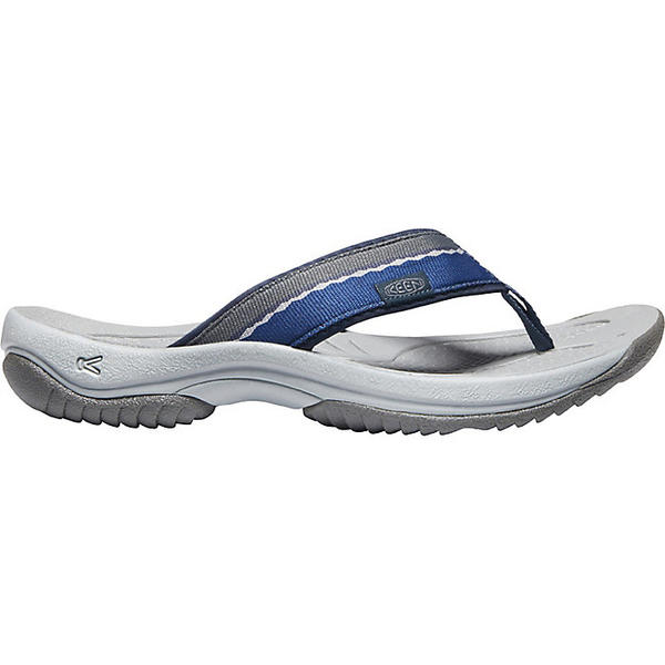 取寄 キーン メンズ コナ フリップ Keen Men S Kona Flip Midnight Navy Steel Grey 貨物輸送無料 Keen キーン サンダル メンズ トングサンダル トレッキング 登山 商標 簡略 街路 めちゃめちゃ大きさ Brooklyn Com Pl
