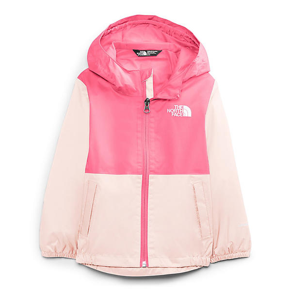 取寄 ノース顏 トドラー ジップコース レーンブルゾン The North Face Toddlers Zipline Rain Jacket Pearl Blush 送料無料 The North Face ノースフェイス アウター ウエア ジャケット 乳飲み子 乳呑み子 キッズ 子息 商標 簡略 表通 アウトドア 運動競技