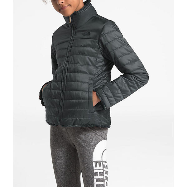 the north face girls mossbud swirl parka