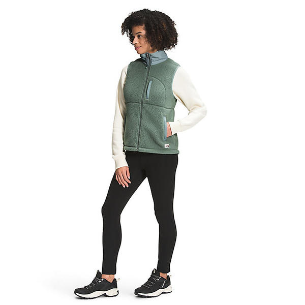 春夏新作 取寄 ノースフェイス ウィメンズ クラグモント フリース ベスト The North Face Women S Cragmont Fleece Vest Scarab Green Laurel Wreath Green レディースウェア