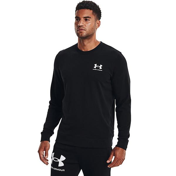 男女兼用 取寄 アンダーアーマー メンズ ライバル テリー LC クルー Under Armour Men's Rival Terry Crew  Black Onyx White fucoa.cl