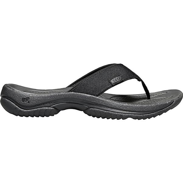 (取寄)キーン メンズ コナ フリップ KEEN Men's Kona Flip Black Steel Grey