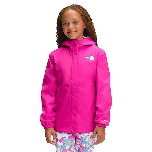 pink rain jacket north face