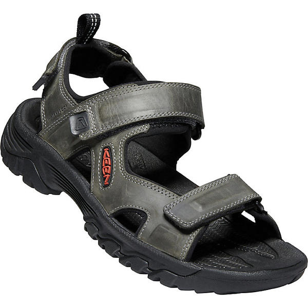 取寄 キーン メンズ ターギー 3 露骨 トゥ サンダル Keen Men S Targhee Iii Open Toe Sandal Grey Black 貨物輸送無料 Keen キーン サンダル メンズ スポーツサンダル 商標 アウトドア 鴻大大いさ 山登り 心安い 表通り