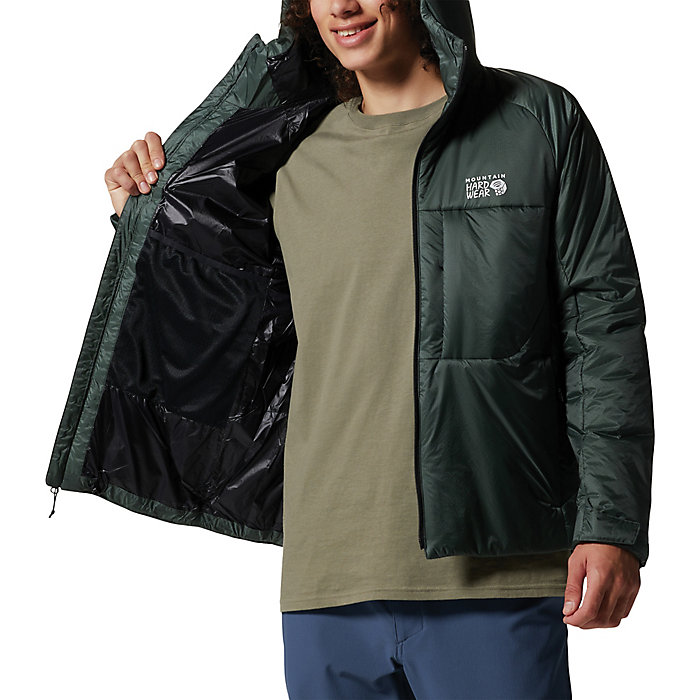 取寄) マウンテンハードウェア メンズ コンプレッサー フーデット ジャケット Mountain Hardwear Mountain Hardwear Men's Compressor Hooded Jacket Moon Moss アウトドア | faithfulbrows.com