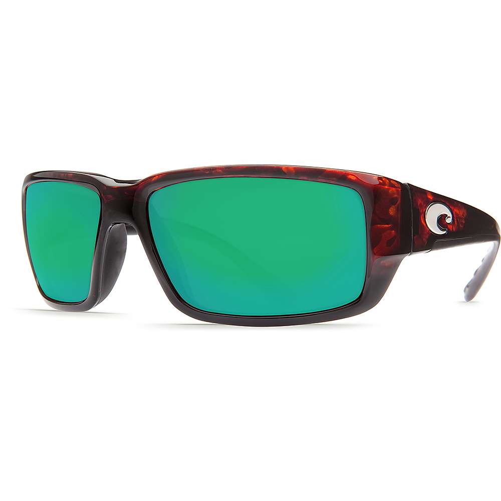 取寄 コスタデルマール メンズ ファンテール ポーラライズド サングラス Costa Del Mar Men's Fantail Polarized  Sunglasses Tortoise Green 春早割