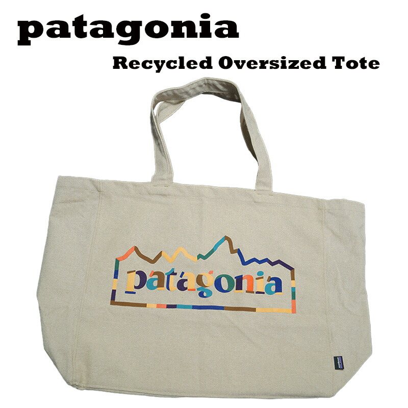 patagonia パタゴニア　キャンバストート　未使用新品　オーバルロゴ patagonia 90's 00's 米国製 Handsewn in USA パタゴニア トート