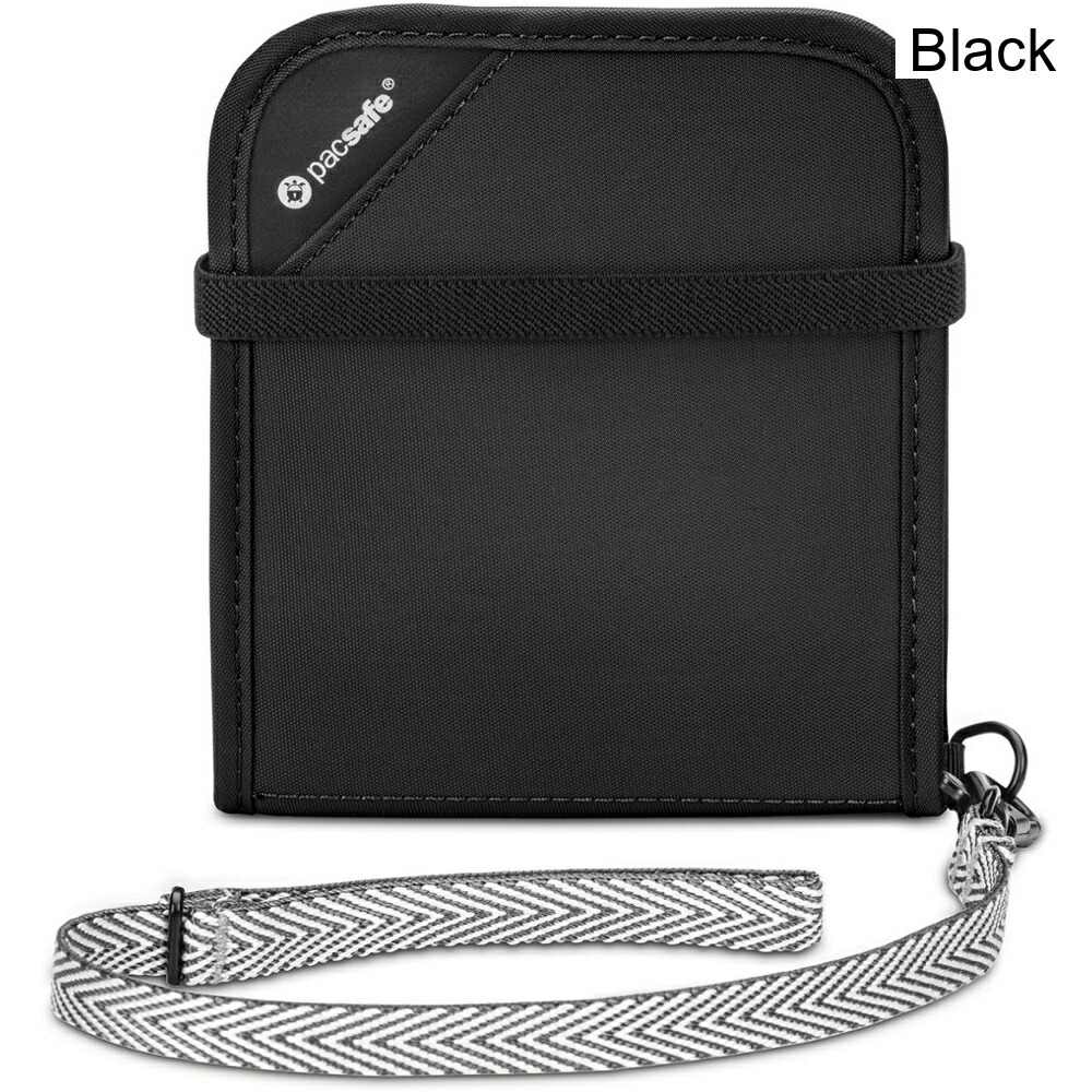 (取寄) パックセーフ RFIDsafe V100 RFIDブロッキング二つ折り財布 pacsafe RFIDsafe V100 RFID Blocking Bi-Fold Wallet｜ジェットラグ店 9,864円