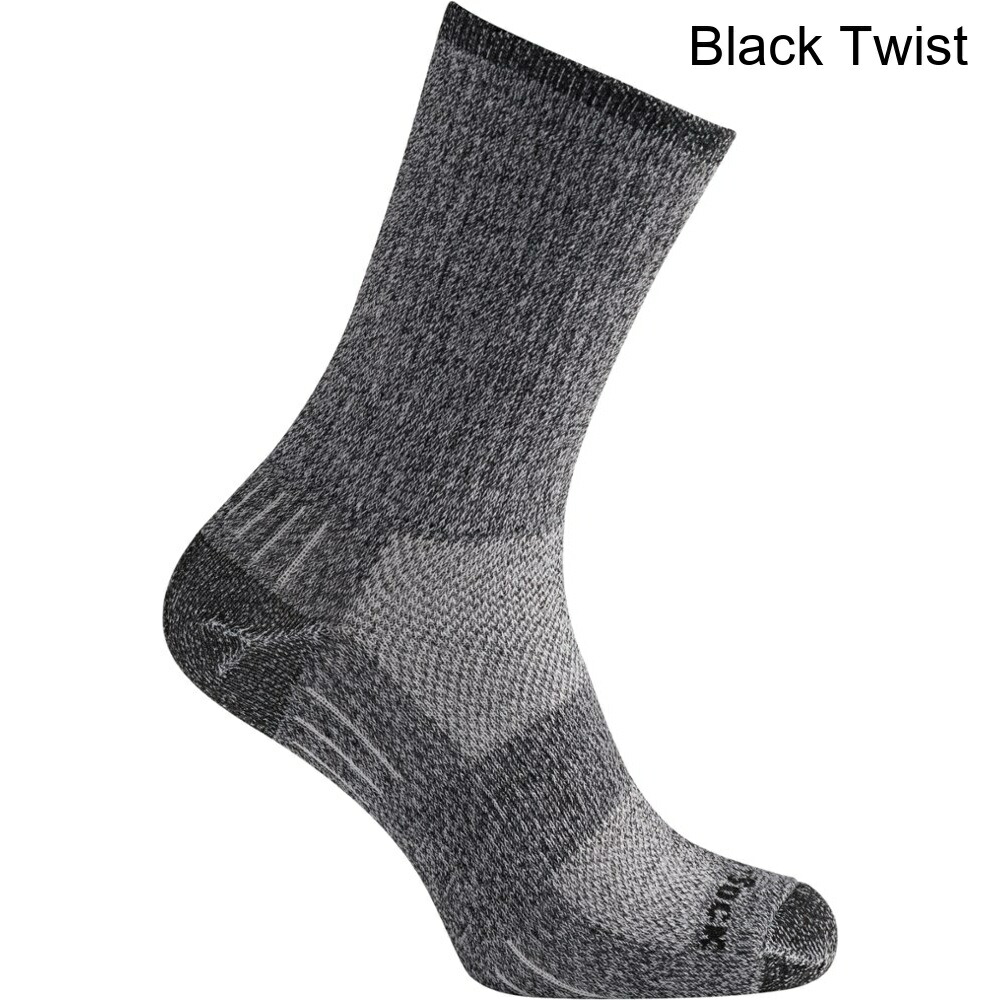 (取寄) ライトソックス ダブルレイヤーシルバーエスケープクルーソックス wrightsock Double Layer Silver Escape Crew Socks｜ジェットラグ店