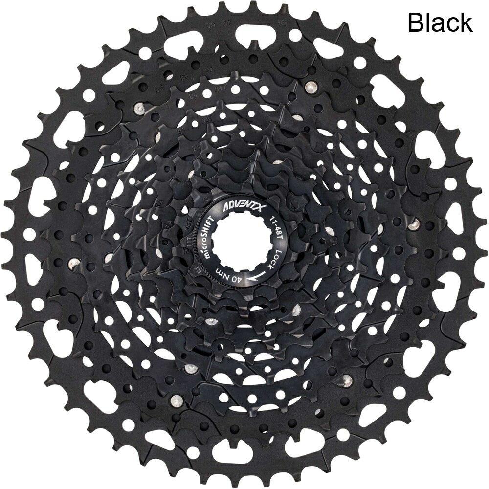 (取寄) マイクロシフト ADVENT X 10スピードカセット - 11-48T microshift ADVENT X 10-Speed Cassette - 11-48T｜ジェットラグ店