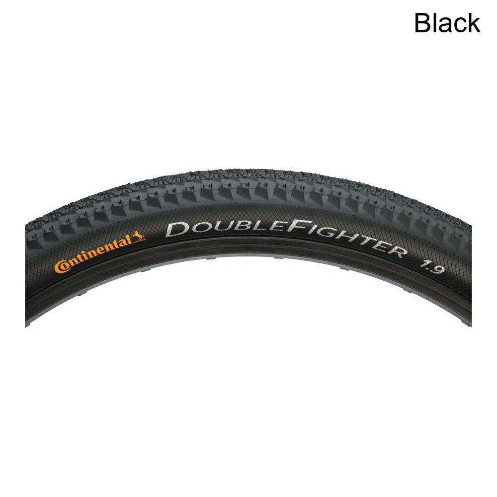 (取寄) コンチネンタル ダブルファイターIIIタイヤ - 26インチ x 1.9インチ - ワイヤービード continental Double Fighter III Tire - 26 in. x 1.9 in. - Wire Bead｜ジェットラグ店